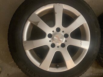 Alu kola 16” 5x112 a zimní pneu 205/55/R16 - 5