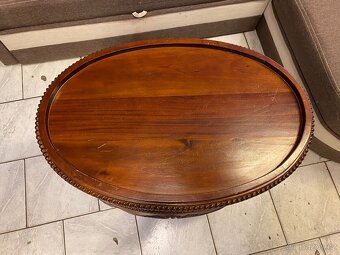 oválný bar servírovací stolek - 5