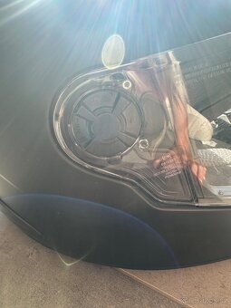 Moto přilba Zeus black Mat TOP stav - 5
