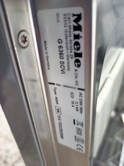 Myčka nádobí Miele G 6360 SCVi - 5