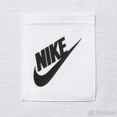 Nike Signal Muscle tílko bílo-černé, vel. XS - 5