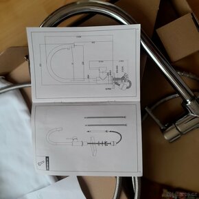 Dřezová baterie s vytah.sprškou - 5