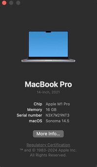 MacBook Pro 2021 (14", M1 Pro Chip, 16 GB RAM, 512 GB SSD) - 5