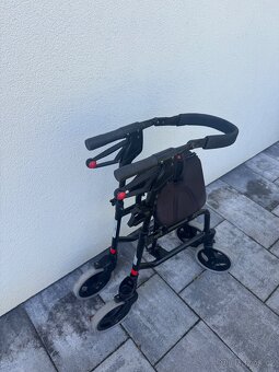 Chodítko pro seniory nexus , skládací, se sedátkem - 5