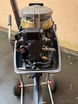 Lodni motor Yamaha 5 (8)hp 2t 2valec, dlouha noha, - 5