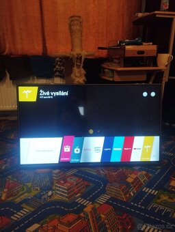 Smart 4K TV LG 49"(125cm úhlopříčka)wifi, dvb-t 2 - 5