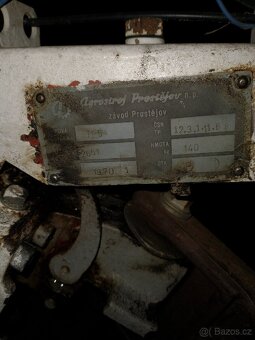 Jednoosý traktůrek tj5 - 5