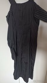 Elegantní šaty proužkované, vel. 34 - 5