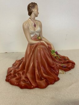 Porcelánová socha dámy - DUX. - 5