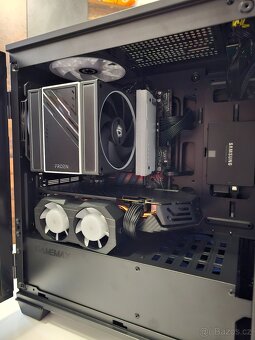 Herní počítač, ryzen 5, RX 580 8GB, SSD - 5