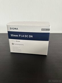 Sigma 30 mm f/1,4 DN Con pro Fujifilm X - super stav - 5