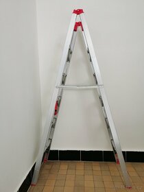 Profi alu skládací štafle žebřík 1,85m - 5