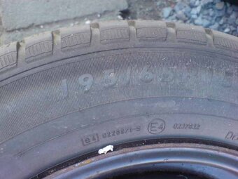 Disky Fiat, zimní Dunlop SP Winter Response, M+S, 195/65/15, - 5