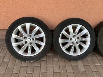 Orig alu kola Stratos R17 215/55/17 - 5