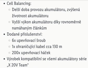 Robotická sekačka Parkside 500 m2 - 5