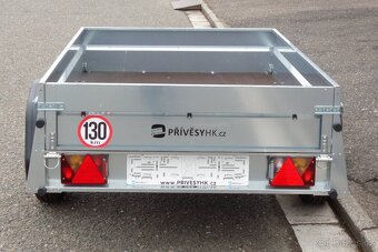Přívěsný vozík Nor-Trailer N2, 200x122x30 cm - 5