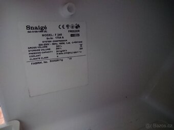 Šuplíková mraznička Snaige F 245 1704 A - 5