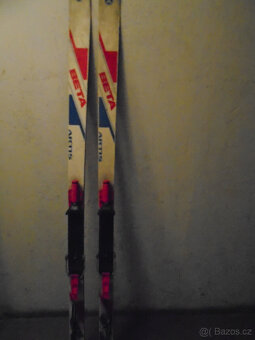 Prodám retro lyžařské boty,lyže - 5