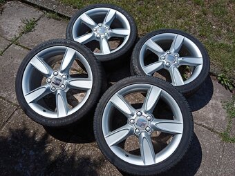 Obutá Alu kola 18ky 5x112 pneu 99% SEAT ŠKODA AUDI VW FORD - 5