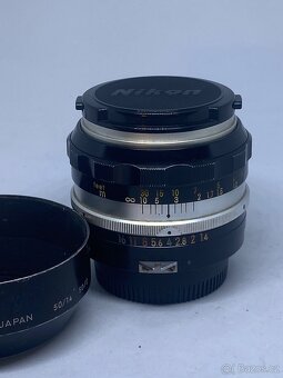 📸 Prodám objektiv Nikkor-S Auto 50mm f/1.4 Nippon Kogaku 📸 - 5