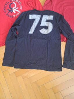 3x Dětské tričko s dl. rukávem Benetton vel.164 - 5