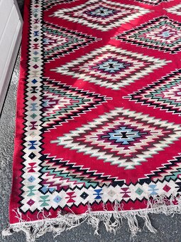 Prodám starožitný koberec Kelim - 5