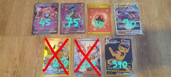 Pokémon karty hity + EX - 5