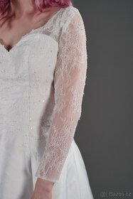 Svatební šaty vel. 38 - 5