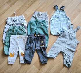 Mix chlapeckého oblečení 0-3 roky, fusaky a další potřeby - 5