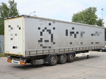 Krone SD , STANDARD, 34 PALET, TŘÍSTRANNÁ SHRNOVACÍ PLACHTA - 5
