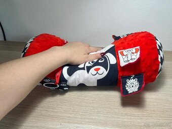 Kontrastní podpůrný válec - Černá na bílé - 5