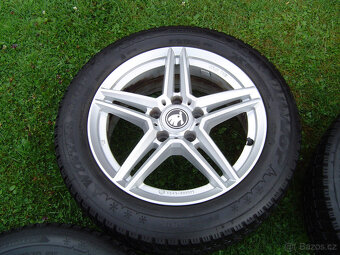 4X ZIMNÍ HLINÍKOVÁ KOLA ŠKODA OCTAVIA III,II 205/55 R16 - 5