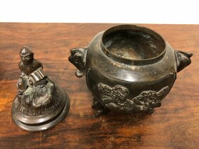 Bronzová dóza - Japonsko - 5