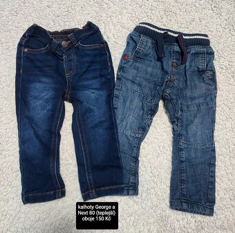 Chlapecké podzimní / zimní oblečení 68/74/80/86 - 5