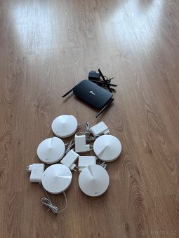 TP-Link Deco M9 Plus (5 ks) + router TP-Link zdarma - 5