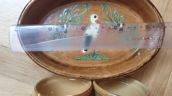 Originální Alsaská Keramika (Soufflenheim) - Terina a Misky - 5