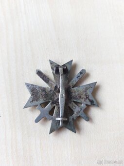 Německý válečný kříž 1. Třídy, etue, značen - 5