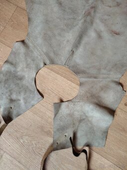 Kožená pracovní, svářecí zástěra - 5