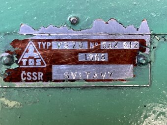 132. Sloupová vrtačka VS 20 - 5