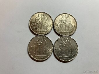 MAGNETICKÁ 20 koruna 1941 aj DVOJKRÍŽ - 5