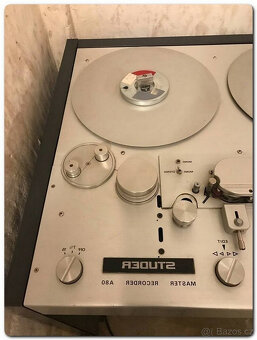 Magnetofon Studer A80, velmi vzácný, s pouhými 2600 hodinami - 5