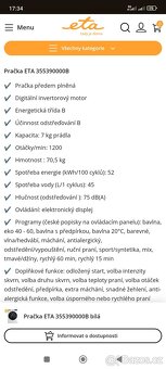 Pračka ETA - 5