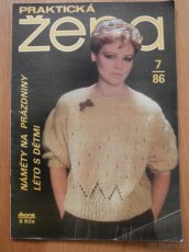 8 x módní časopis PRAKTICKÁ ŽENA. 1986 - 5