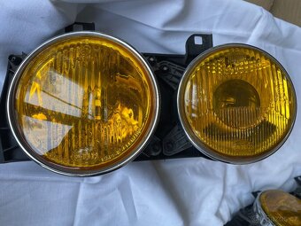 BMW E34,32 žlutá přední světla Hella - 5