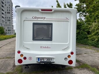 Obytný přívěs Elddis Odyssey bržděny 1400 kg, rok 2017 - 5