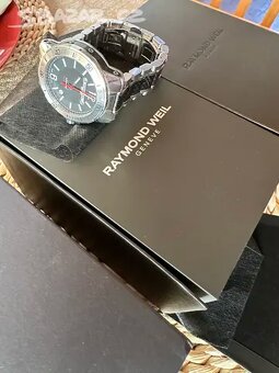 RAYMOND WEIL NABUCCO CARBON ORIGINAL PAN. HODINKY - 5