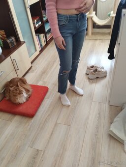 Rifle modré dívčí - 5