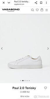 Vagabond pánské tenisky Paul vel. 42/42,5 kožené - 5