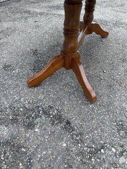 Rustikální jídelní stůl - 5