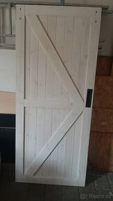 Posuvné dřevěné dveře LOFT2 - 5